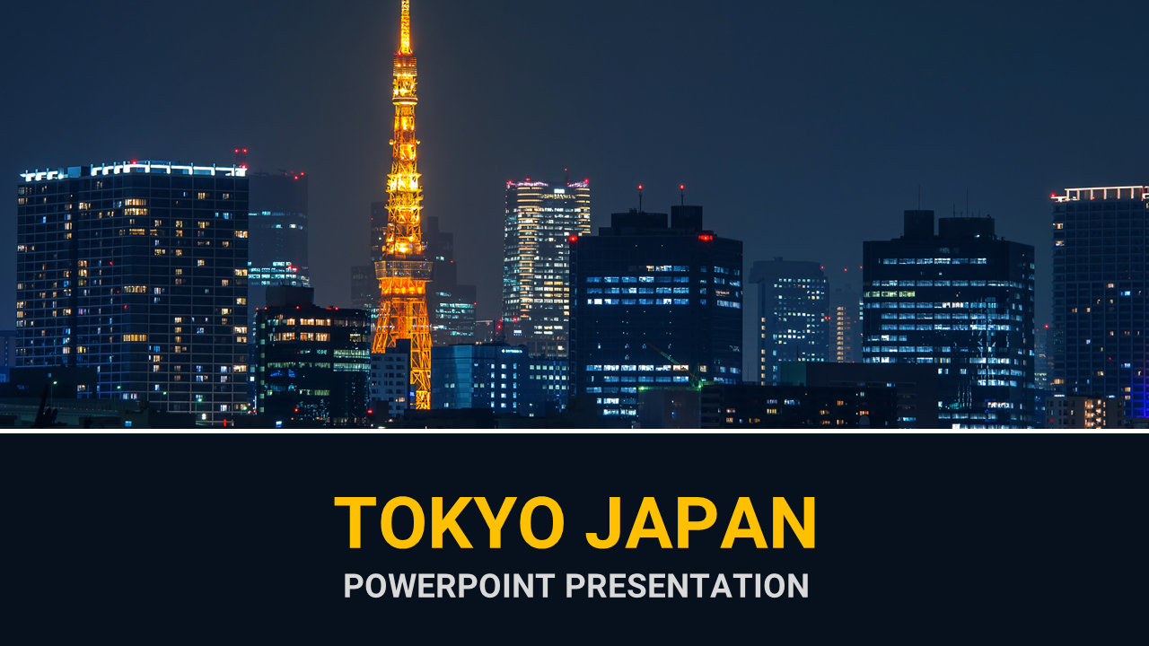 TOKYO japan PowerPoint presentation